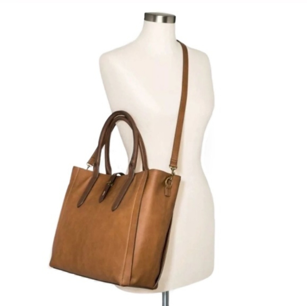 Universal Thread Tote Handbag - Cognac